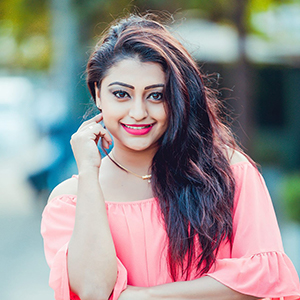 Actress Dinusha Siriwardana