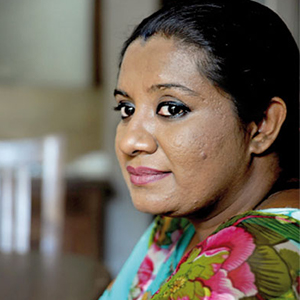 Actress Duleeka Marapana