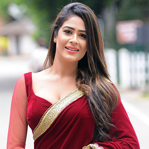 Actress Maheshi Madusanka