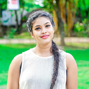 Actress Shalini Fernando