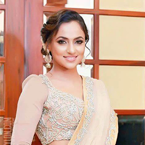 Actress Udari Chamika Warnakulasooriya