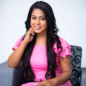 Actress Sujani Vinodya