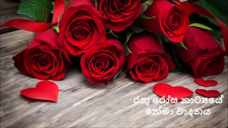 Rathu Rosa Tele Drama Title Music