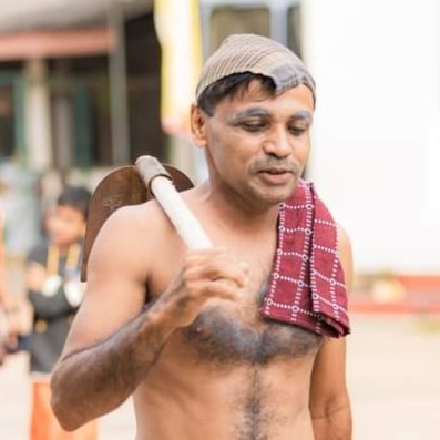 Actor Santha Abeysiriwardhana