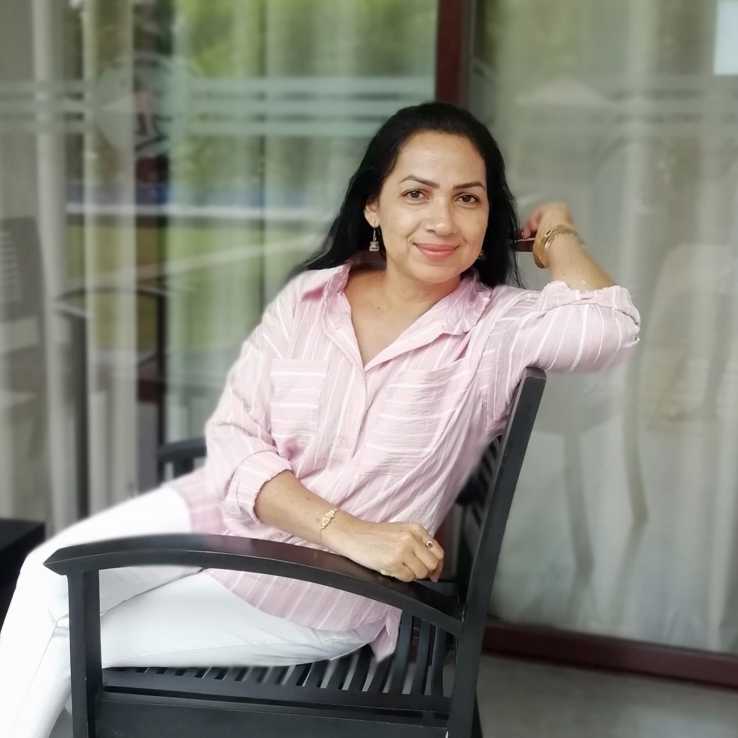 Actress Devi Chandrasiri