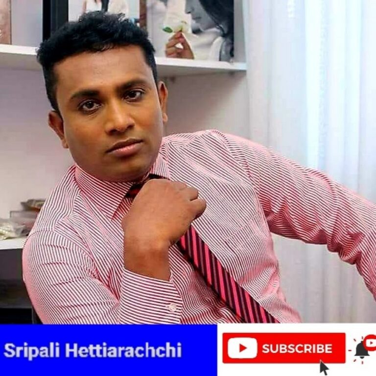 Actor Sripal Hettiarachchi